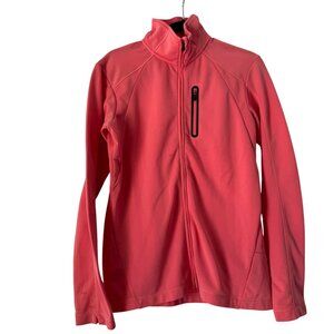 Columbia Titanium Interchange Coral Women's Full Zip LS Jacket Top, Size M